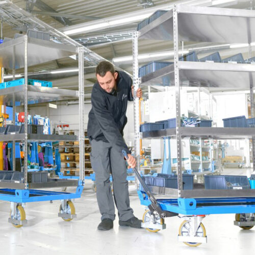 STILL BaseRunner ve RackRunner Treyler Sistemi