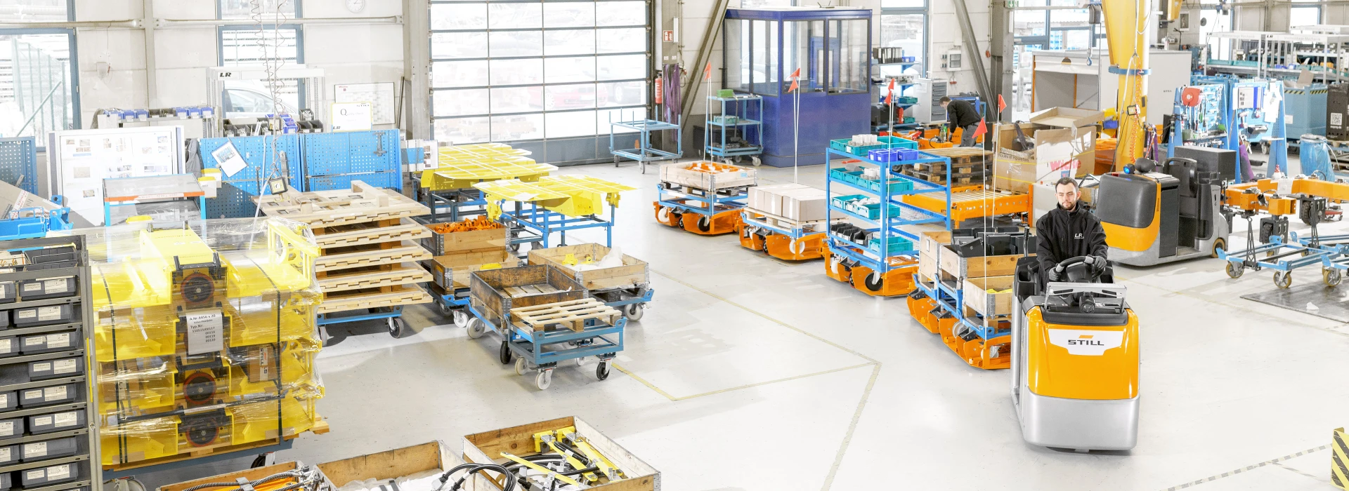 STILL Routenzug Einsatz